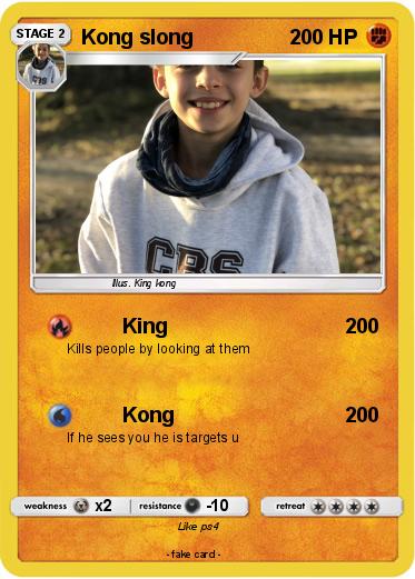 Pokemon Kong slong