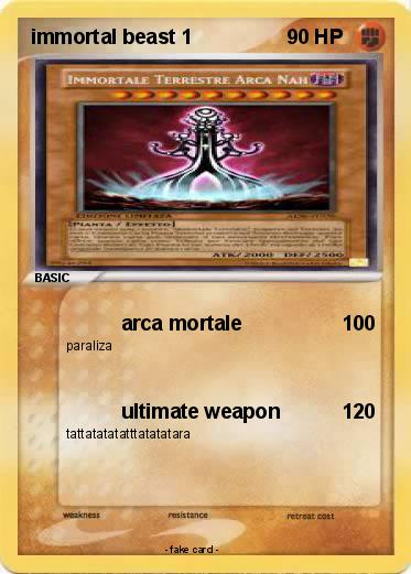 Pokemon immortal beast 1