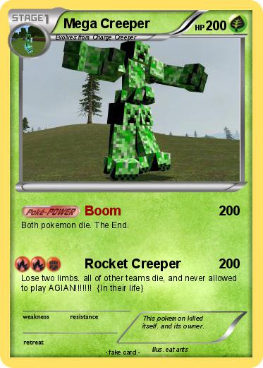 Pokemon Mega Creeper