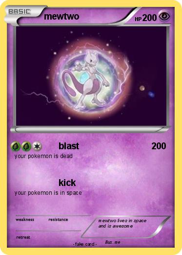 Pokemon mewtwo