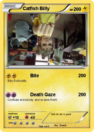 Pokemon Catfish Billy