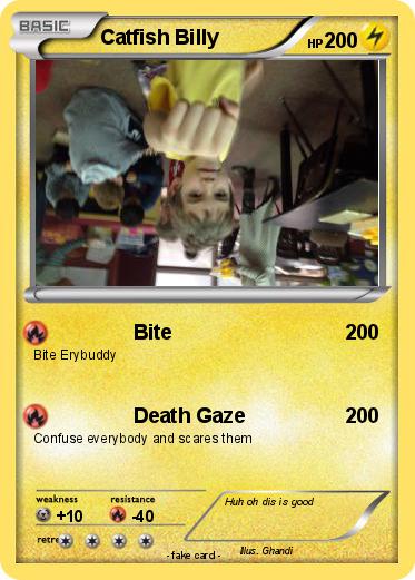 Pokemon Catfish Billy