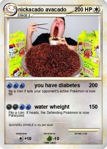 Pokemon nickacado avacado