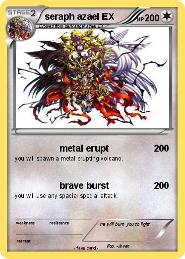Pokemon seraph azael EX