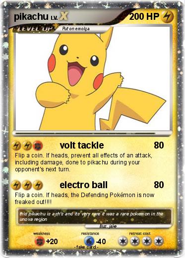 Pokemon pikachu