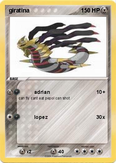 Pokemon giratina