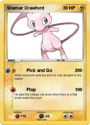 Pokemon Shamar Crawford