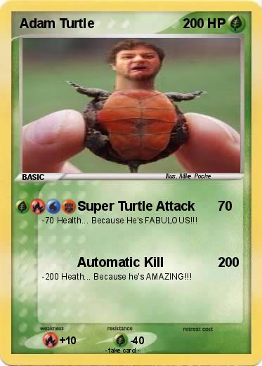 Pokemon Adam Turtle