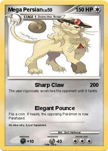 Pokemon Mega Persian