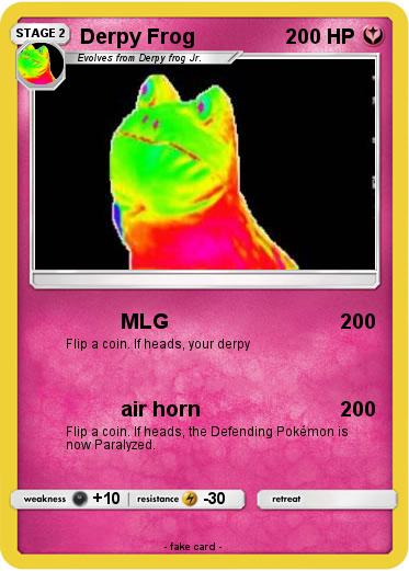 Pokemon Derpy Frog