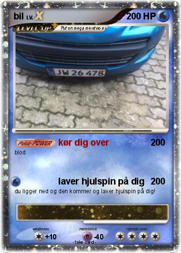 Pokemon bil