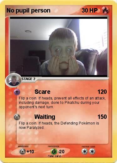 Pokemon No pupil person