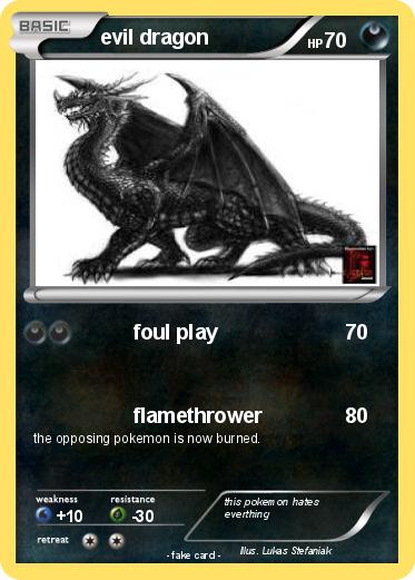 Pokemon evil dragon