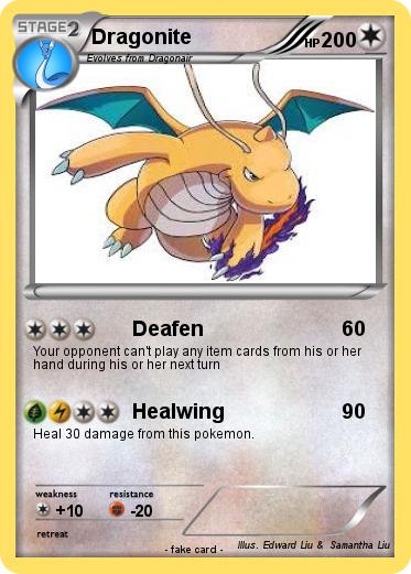 Pokemon Dragonite