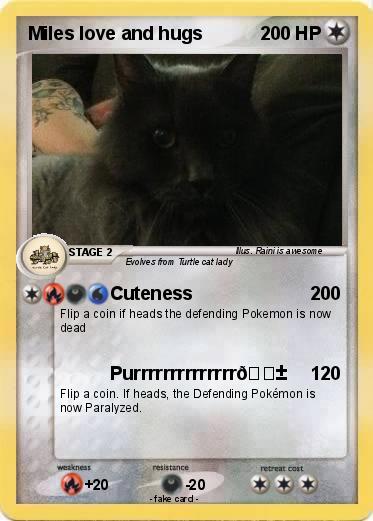 Pokemon Miles love and hugs