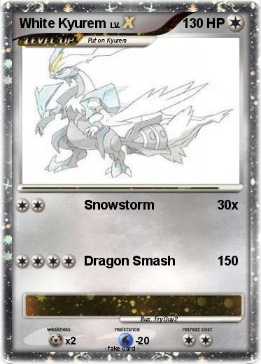 Pokemon White Kyurem