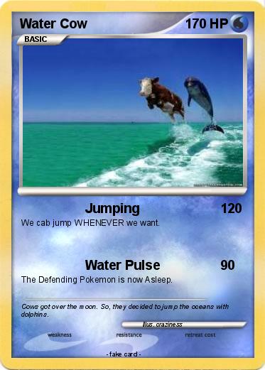 Pokemon Water Cow