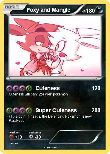 Pokemon Foxy and Mangle