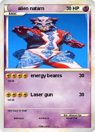 Pokemon alien natarn
