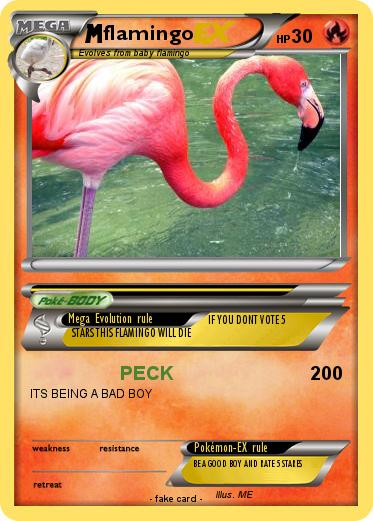 Pokemon flamingo