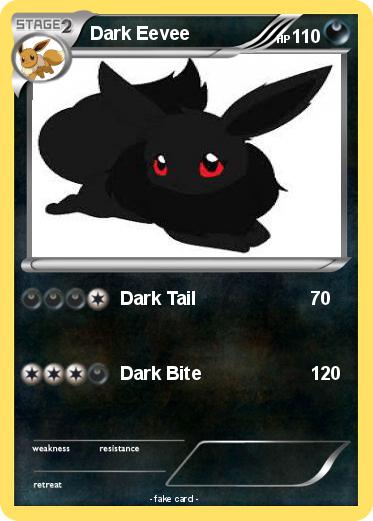 Pokemon Dark Eevee
