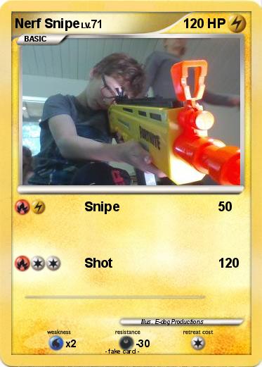 Pokemon Nerf Snipe
