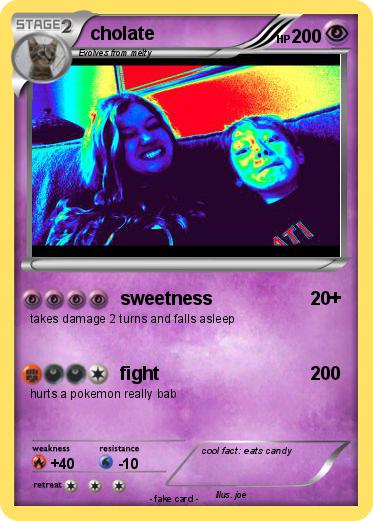 Pokemon cholate
