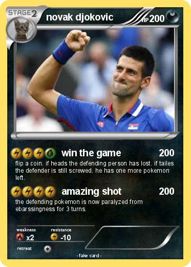 Pokemon novak djokovic
