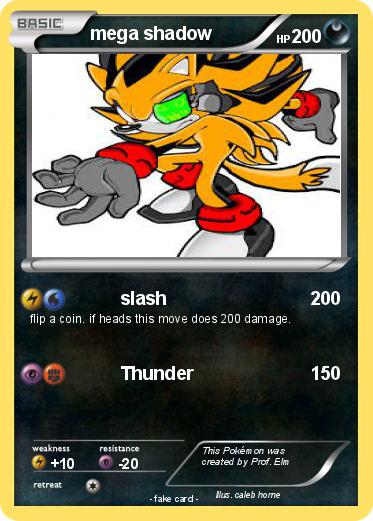 Pokemon mega shadow