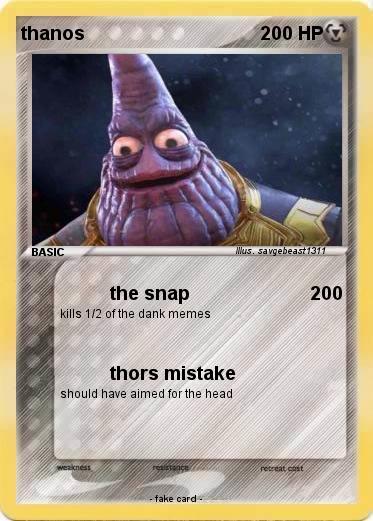 Pokemon thanos