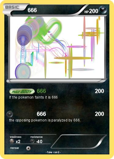 Pokemon 666