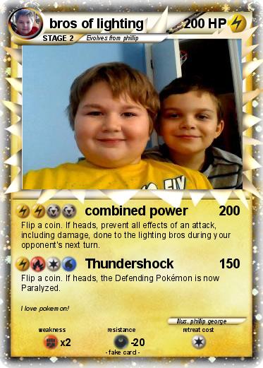 Pokemon bros of lighting