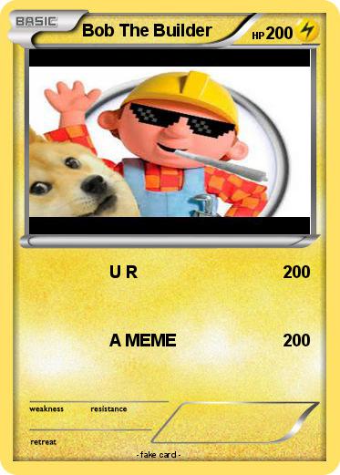 Pokemon Bob The Builder