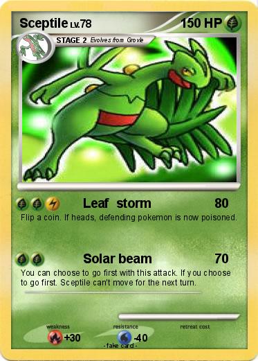 Pokemon Sceptile