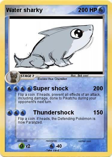 Pokemon Water sharky