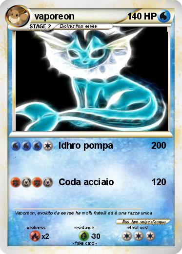 Pokemon vaporeon