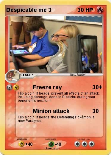 Pokemon Despicable me 3