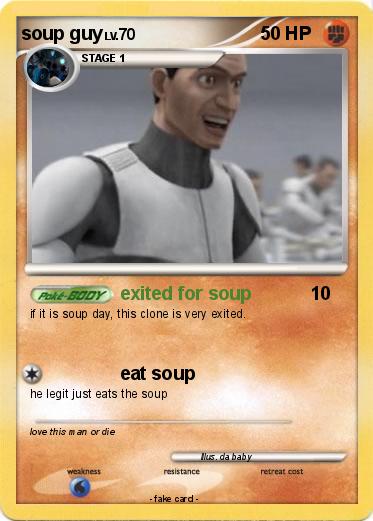 Pokemon soup guy