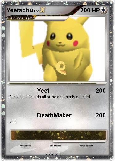 Pokemon Yeetachu