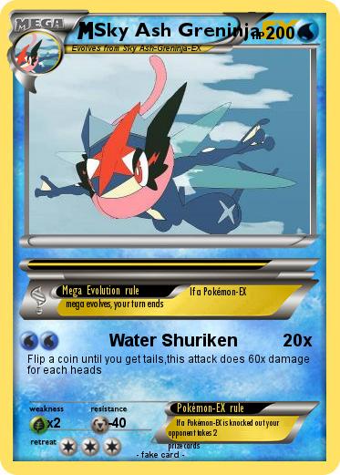 Pokemon Sky Ash Greninja
