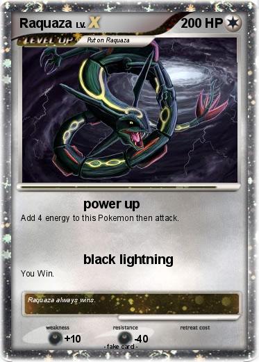 Pokemon Raquaza