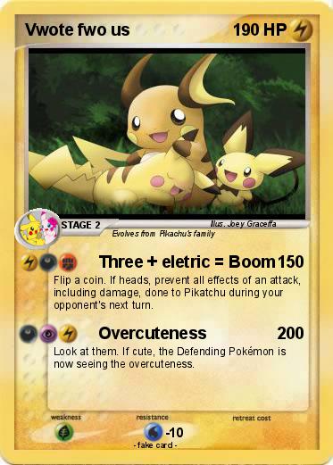 Pokemon Vwote fwo us