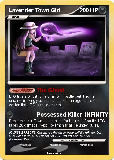 Pokemon Lavender Town Girl