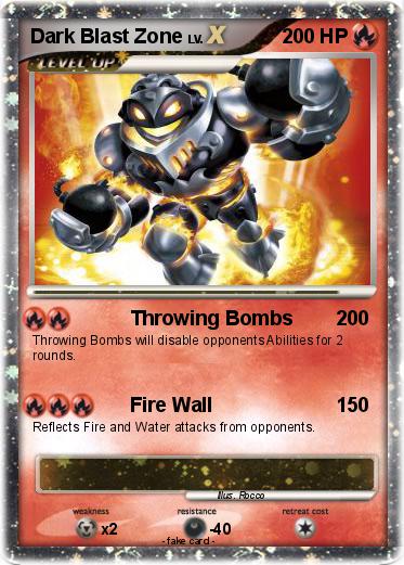 Pokemon Dark Blast Zone