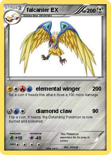 Pokemon falcanier EX