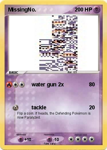 Pokemon MissingNo.