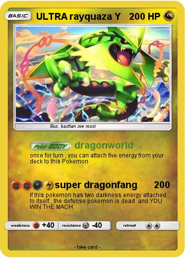 Pokemon ULTRA rayquaza Y