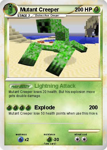 Pokemon Mutant Creeper