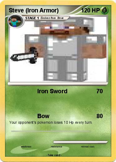 Pokemon Steve (Iron Armor)