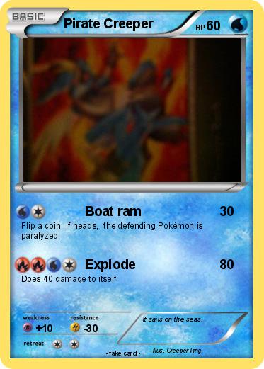 Pokemon Pirate Creeper